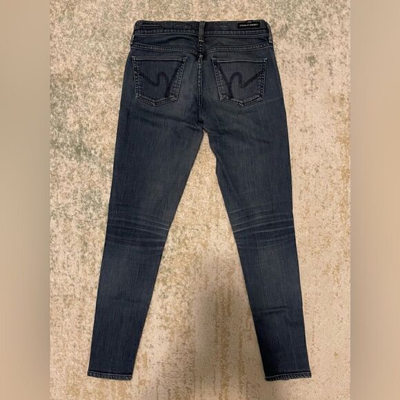 Citizens of Humanity Phantom Cropped Skinny Leg Jeans size 25 - Picture 3 of 5